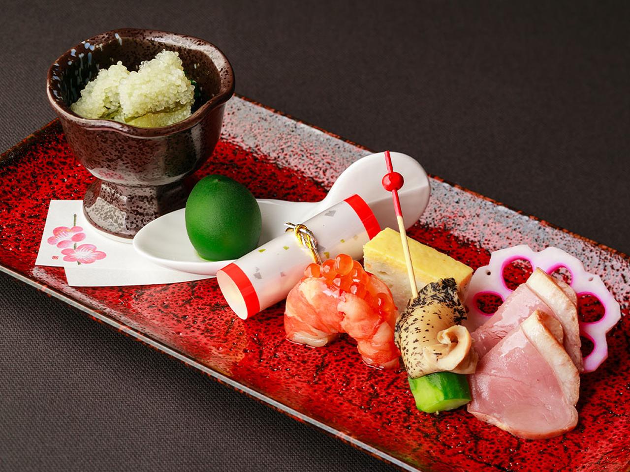 札幌プリンスホテル 顔合わせ・結納の料理 1