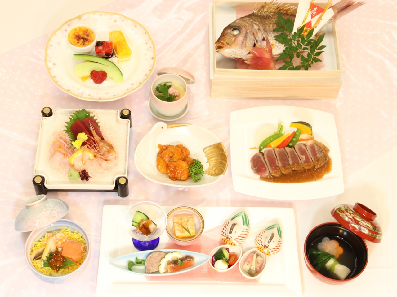 ホテル サンルーラル大潟 顔合わせ・結納の料理 1