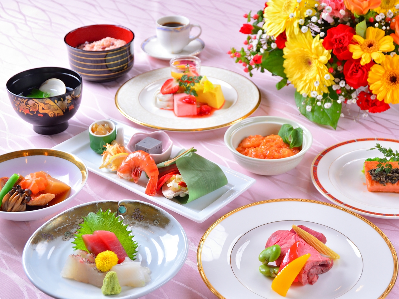 ホテルリステル猪苗代 顔合わせ・結納の料理 1