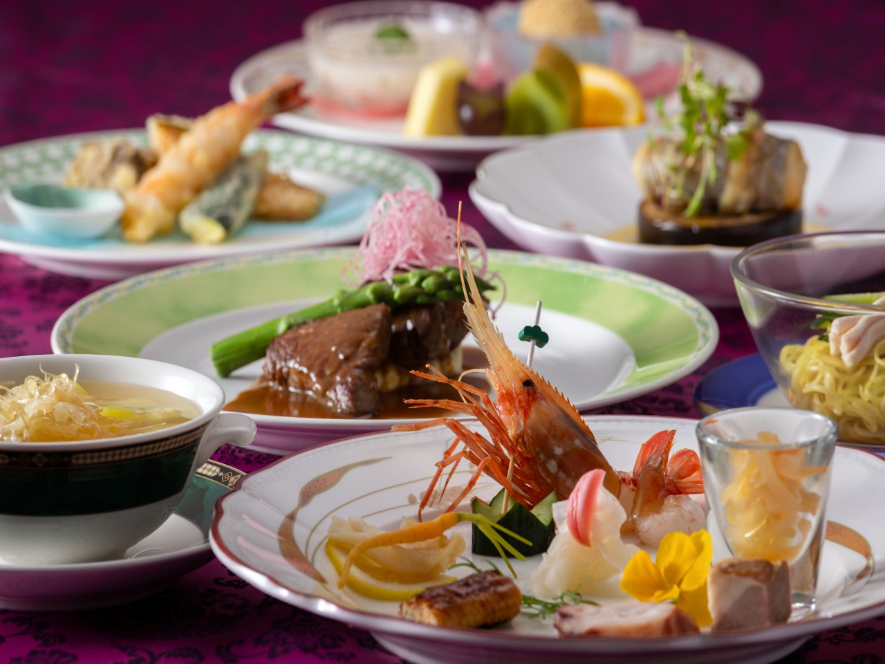 中国料理 唐紅花 顔合わせ・結納の料理 1