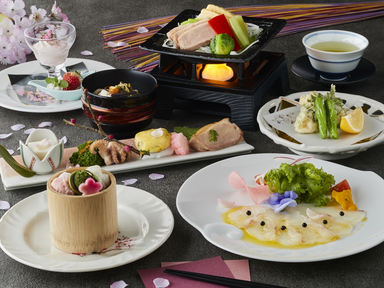 ホテルテラスザガーデン水戸 顔合わせ・結納の料理 1
