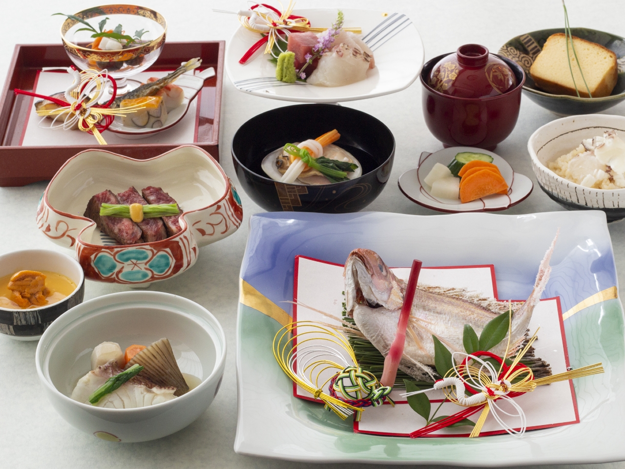 花ごよみ東京 顔合わせ・結納の料理 1