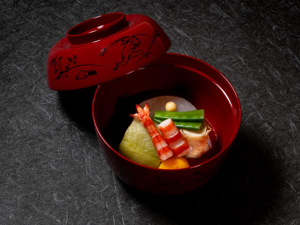 有栖川清水 顔合わせ・結納の料理 1