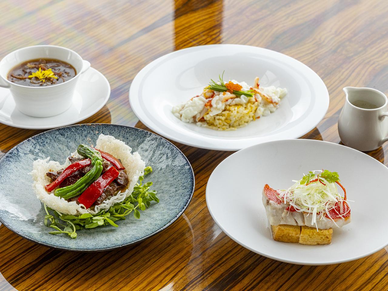 チャイナブルー 顔合わせ・結納の料理 1