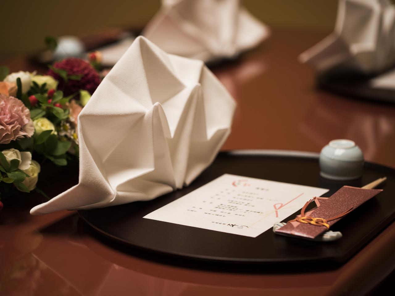 日本料理 平川 顔合わせ・結納の料理 1