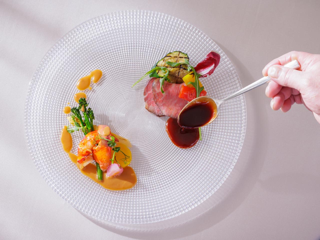 ラ・バンク・ド・ロア 顔合わせ・結納の料理 1