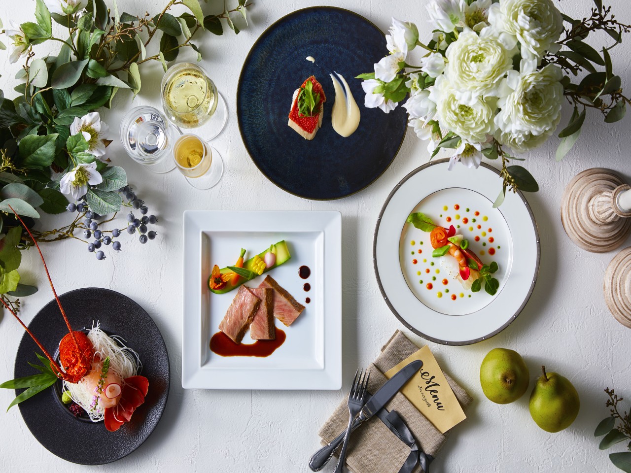 ANELLI軽井沢  顔合わせ・結納の料理 1