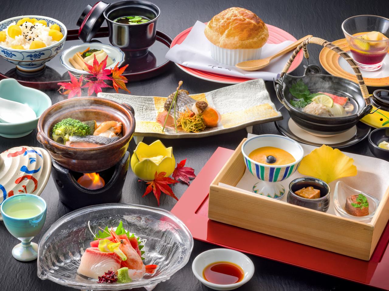 ホテル鐘山苑 顔合わせ・結納の料理 1