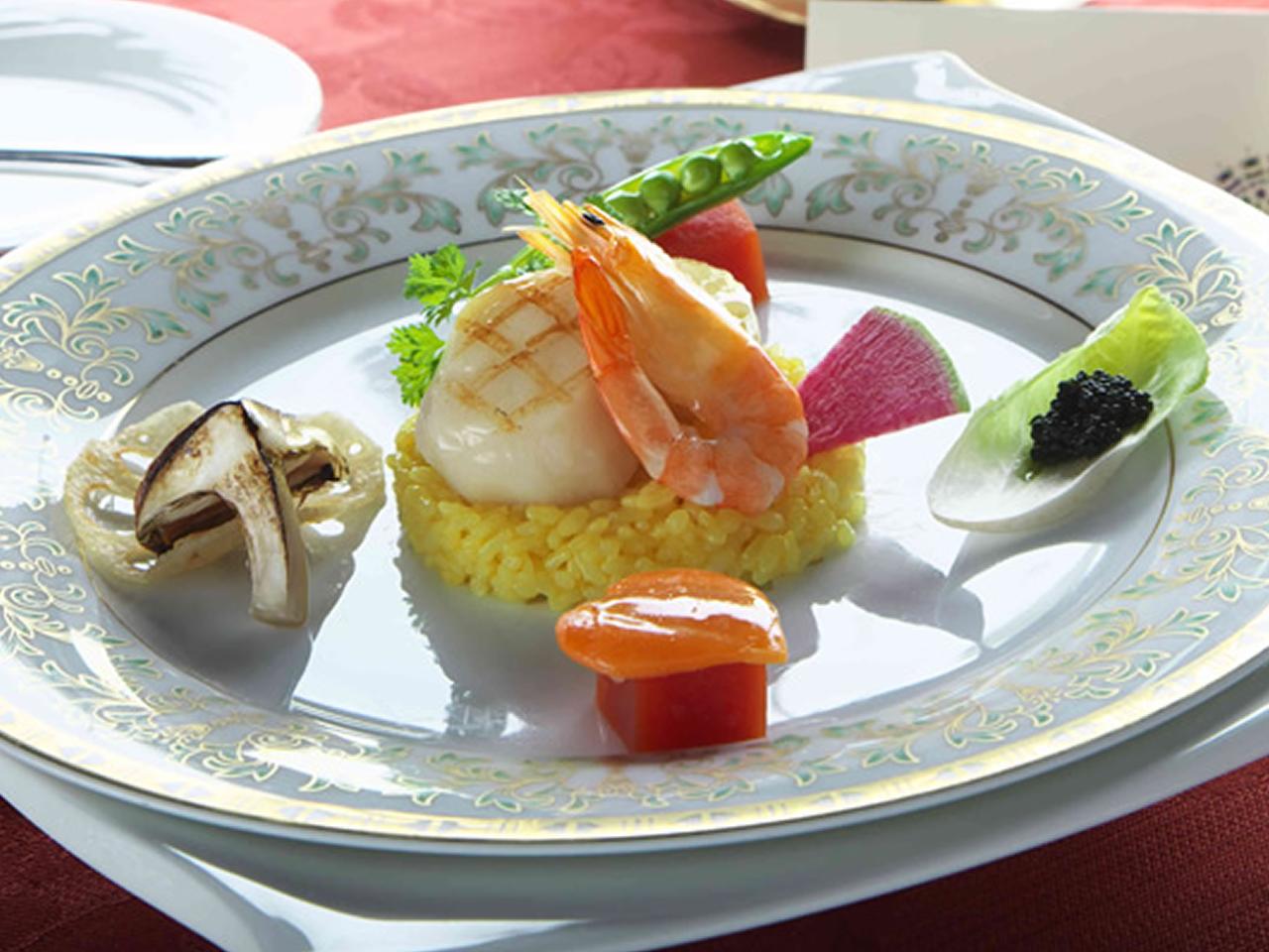 中条グランドホテル 顔合わせ・結納の料理 1