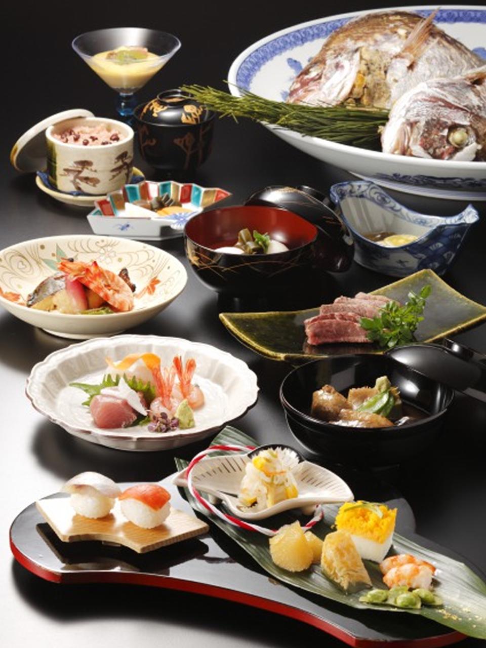 料亭 金城樓 顔合わせ・結納の料理 1