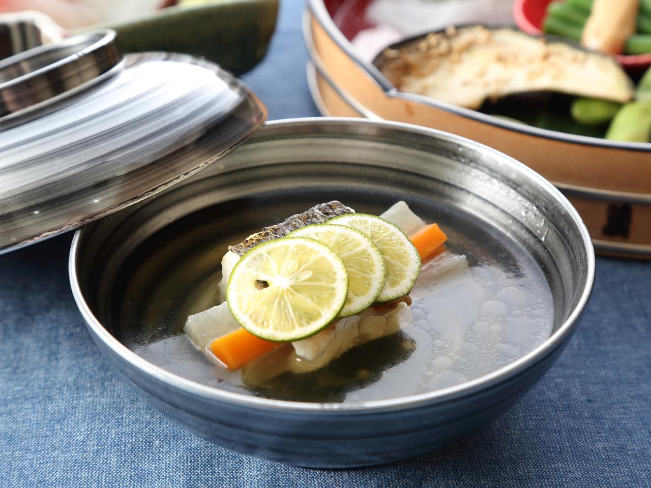 一縁 顔合わせ・結納の料理 1