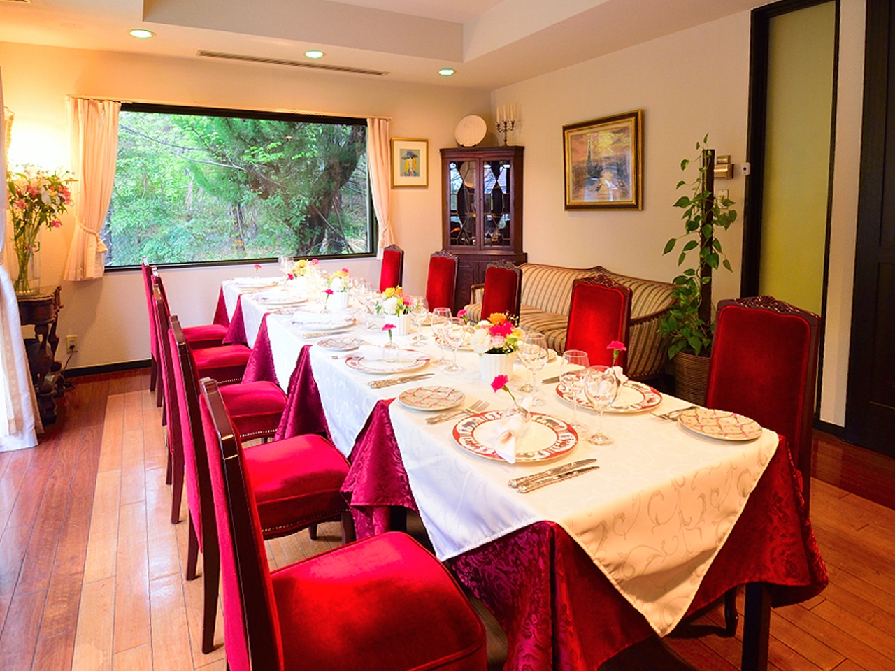 レストラン花の館パラディ北野