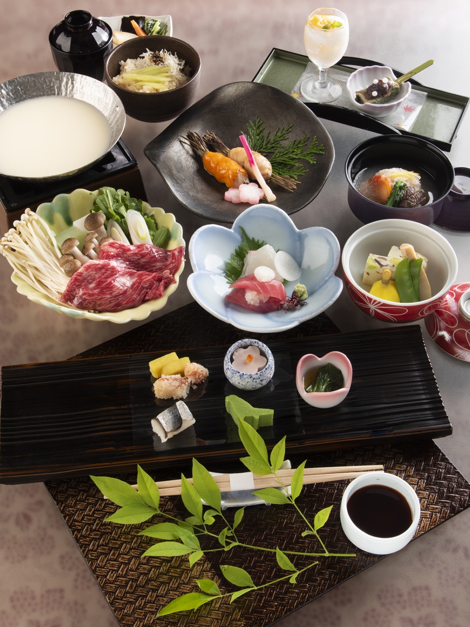 明月記 顔合わせ・結納の料理 1