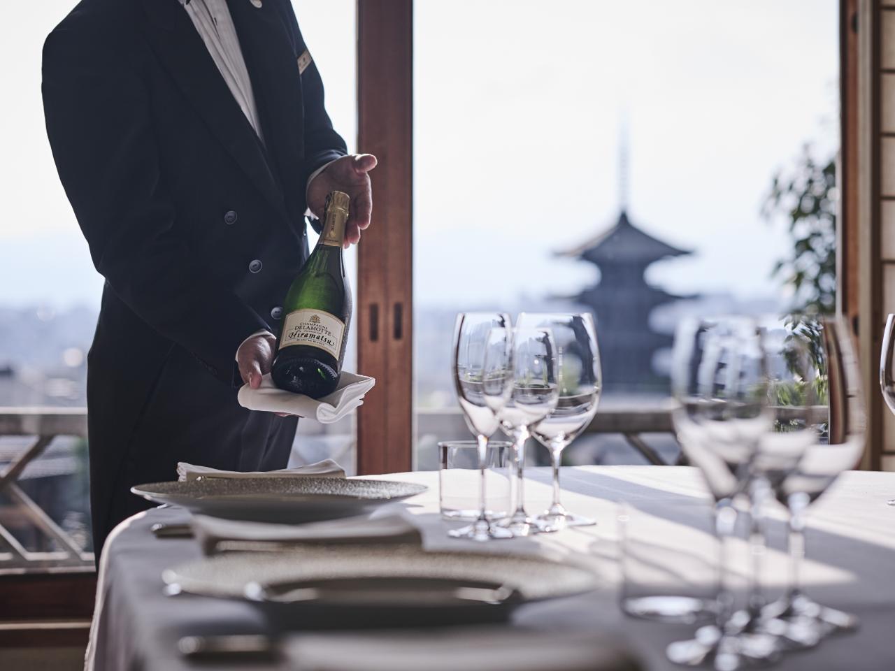 レストランひらまつ 高台寺 顔合わせ・結納の料理 3