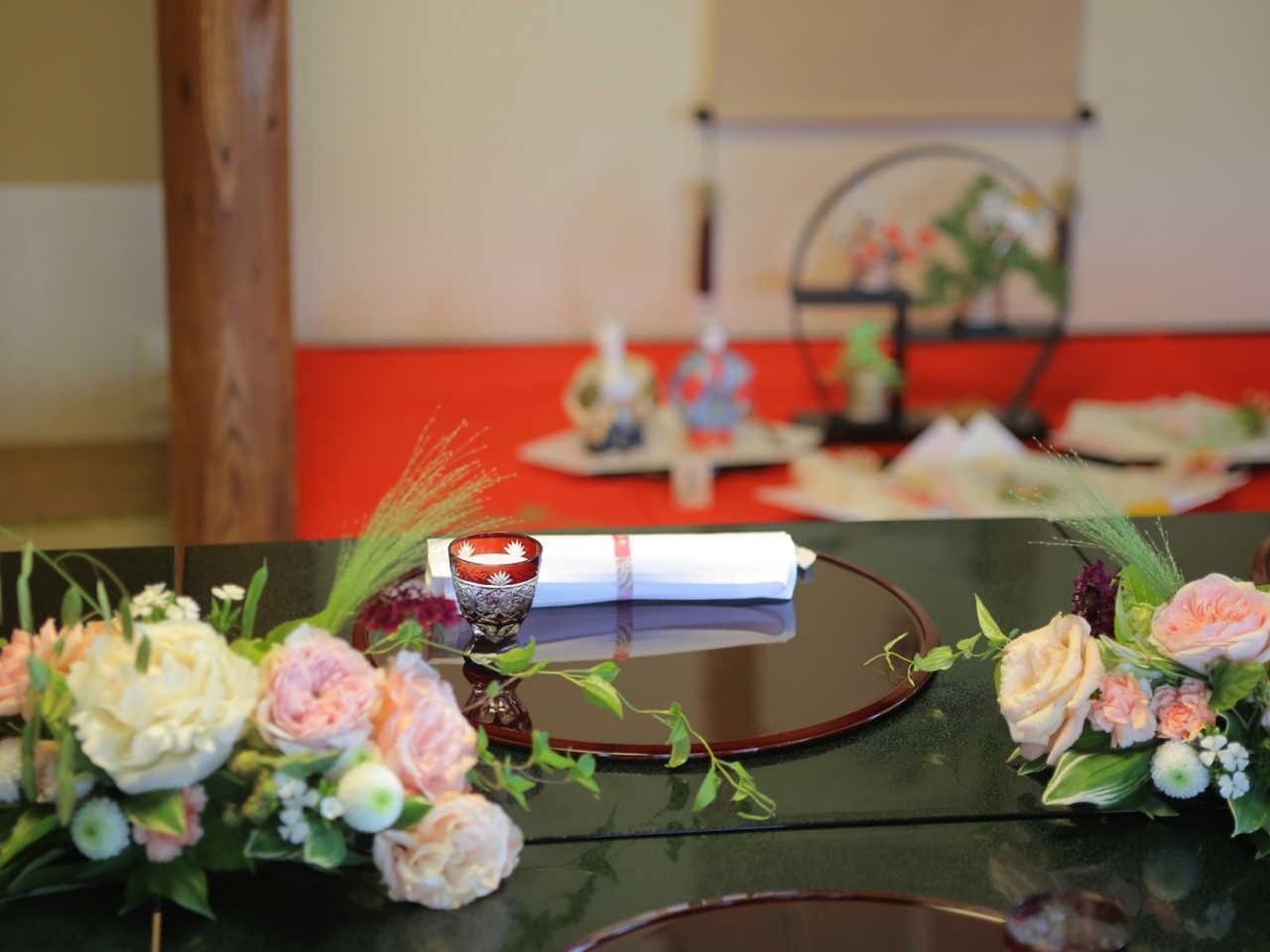 料理旅館 鶴形 顔合わせ・結納の料理 1