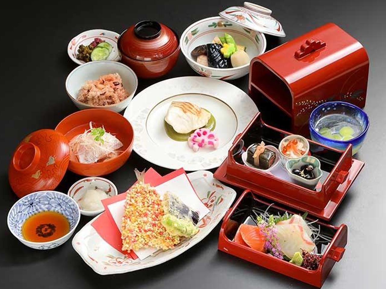 料理旅館 鶴形 顔合わせ・結納の料理 1