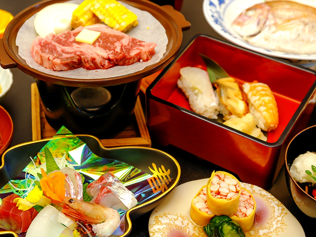 日本料理雲海 顔合わせ・結納の料理 1